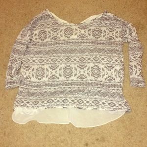 Half long sleeves shirt